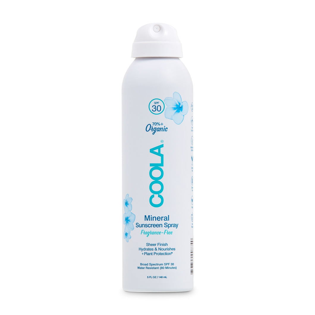 Coola Mineral SPF30 Fragrance Free Body Spray 